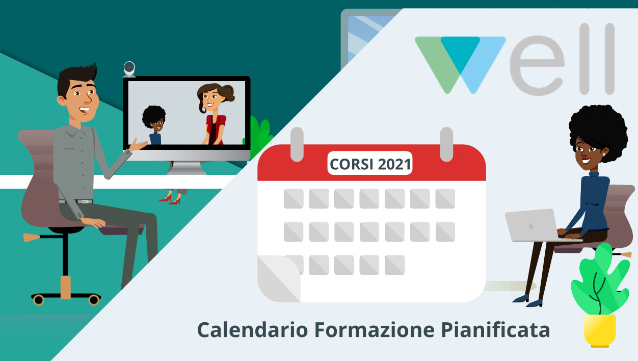 Calendario corsi formazione 2021 Well Cagliari
